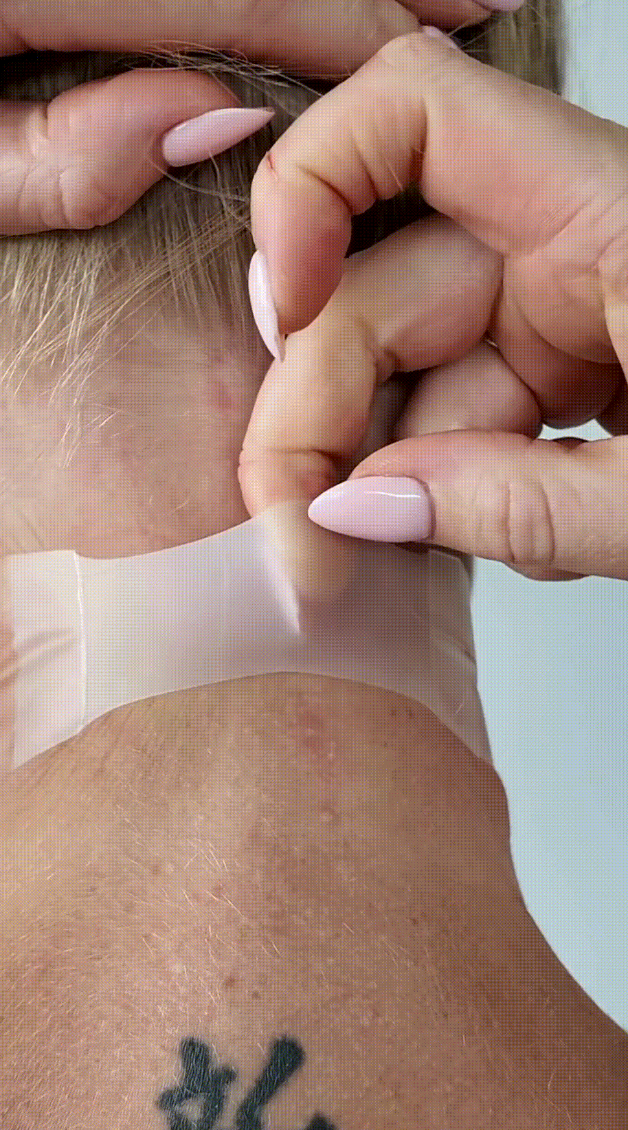 Adhesive free for flexibility
