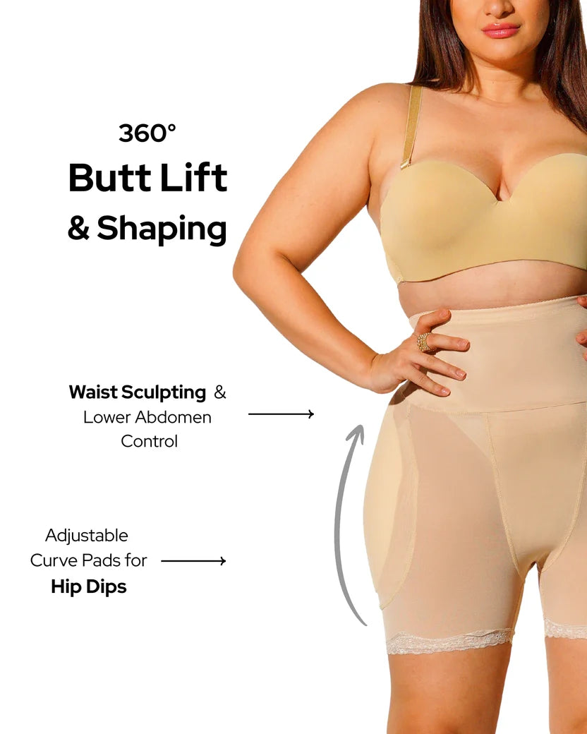 Rashaqa Hourglass ™ High Waist Sculpting Shorts